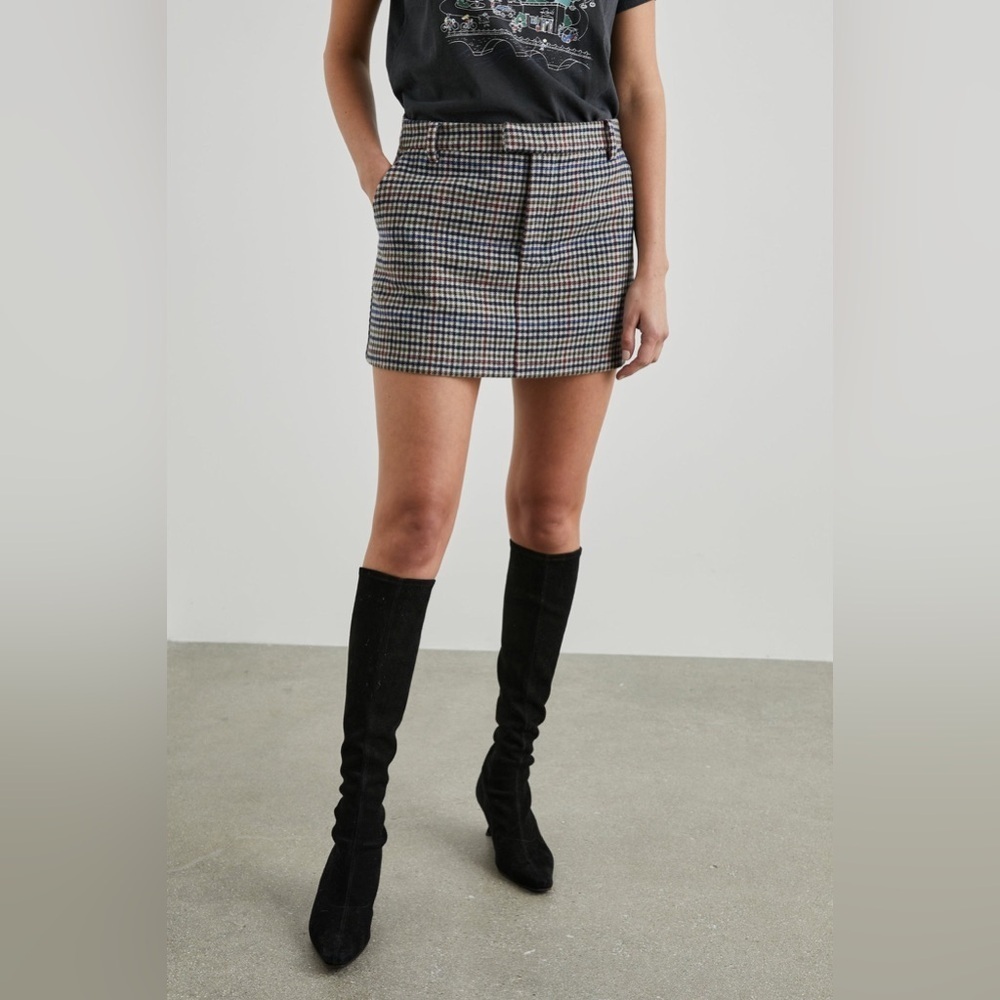 RARE RAILS NWT Prim Skirt in Cardinal Pine Multi— 6